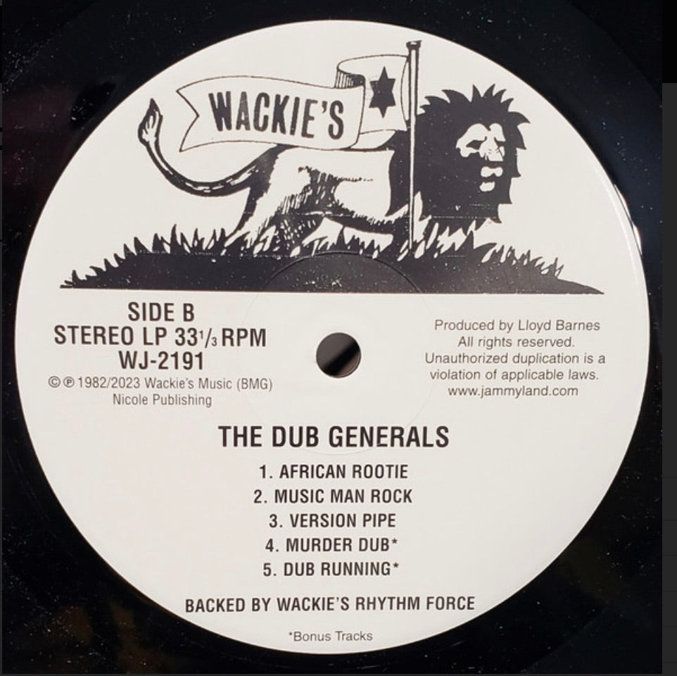 Dub Generals