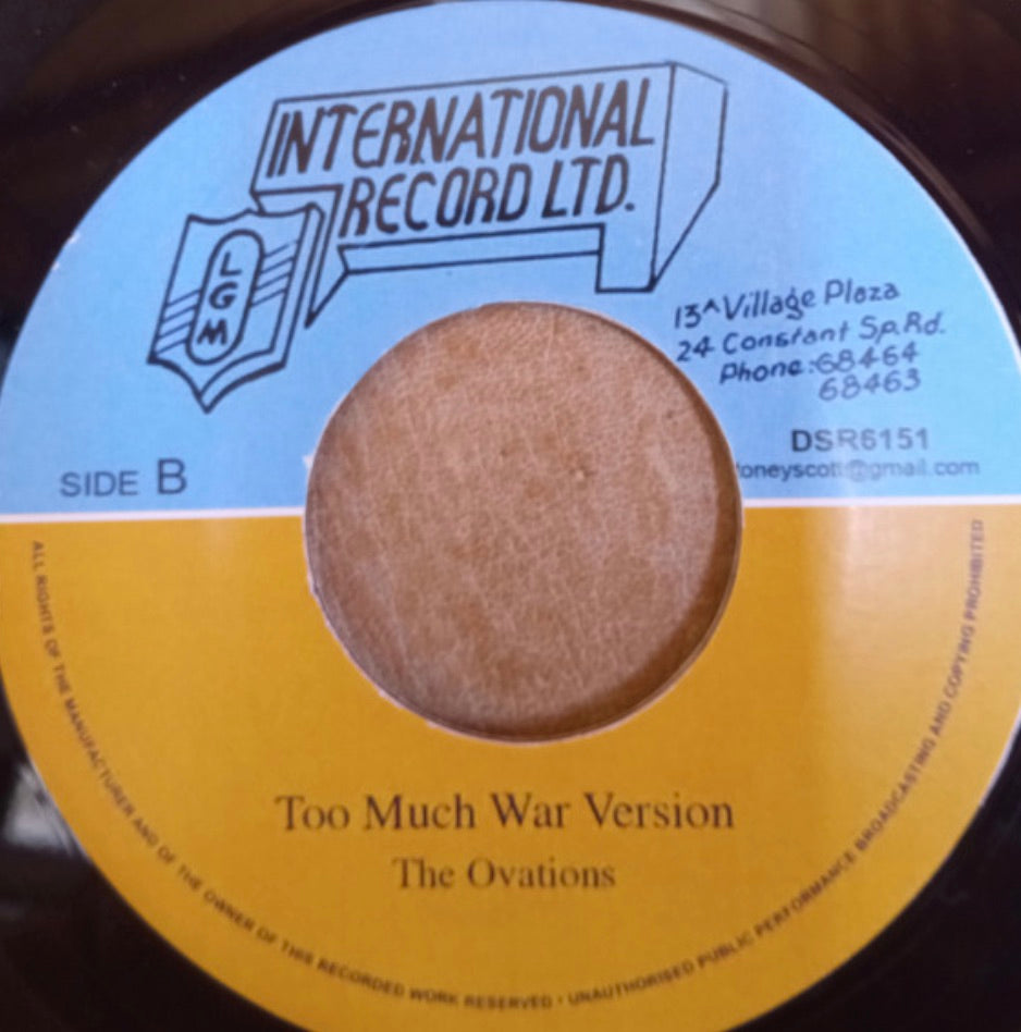 Too Much War / Version