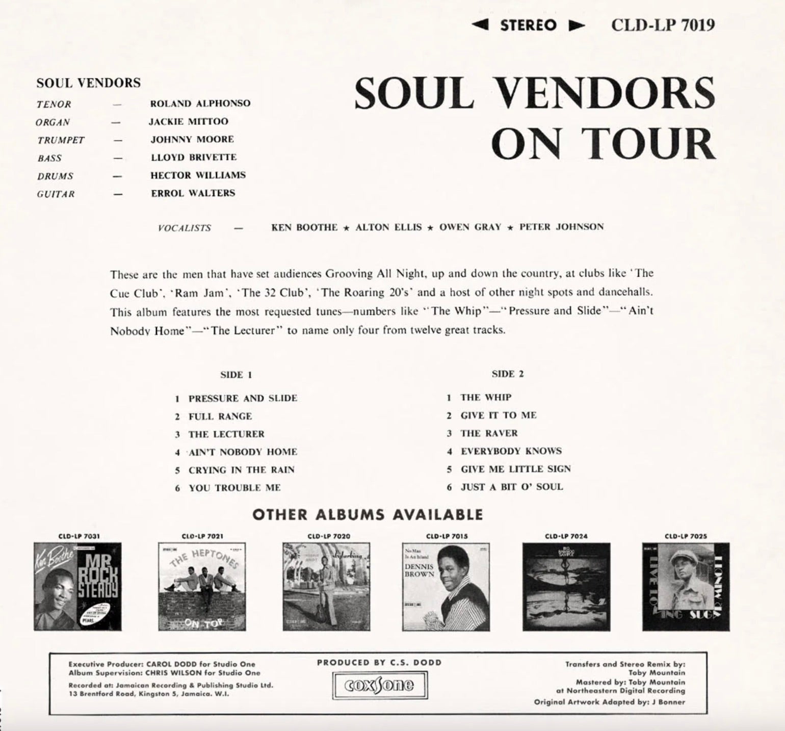 On Tour (Black Vinyl)