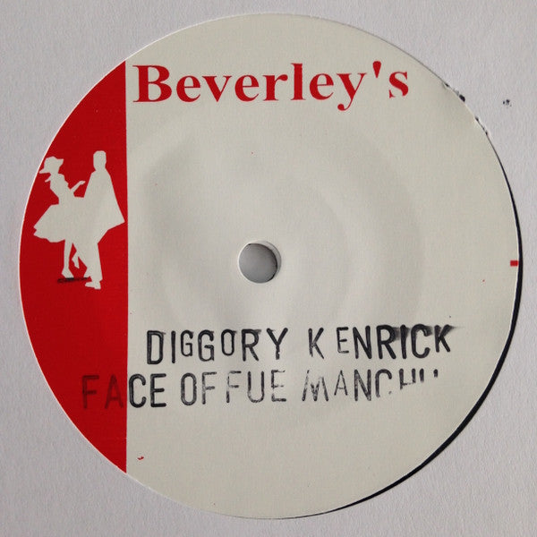 Diggory Kenrick : Face Of Fue Manchu (7", RE, Sol)