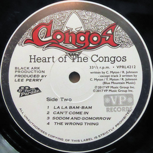 The Congos : Heart Of The Congos (LP, Album, RE + LP, Album, Comp, RE + LP, Comp + R)