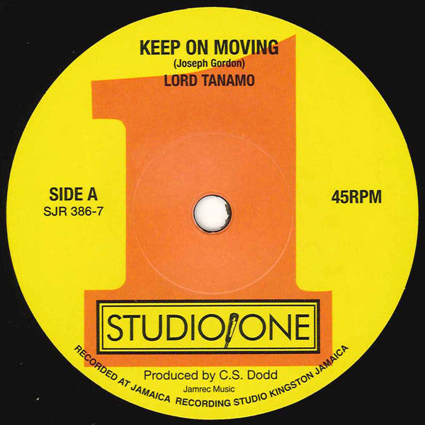 Lord Tanamo / Jackie Mittoo : Keep On Moving / Totally Together (7", Single, RM)