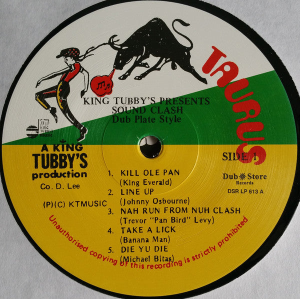 Various : King Tubbys Presents Soundclash Dubplate Style (LP, RE)