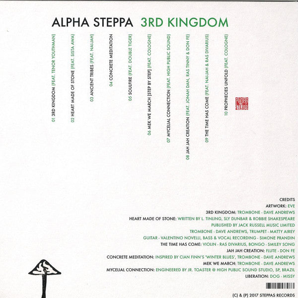 Alpha Steppa : 3rd Kingdom (LP, Album)