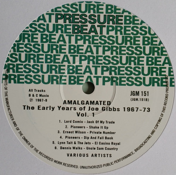 Various : The Early Years Of Joe Gibbs 1967-73 - Vol. 1 (LP, Comp)