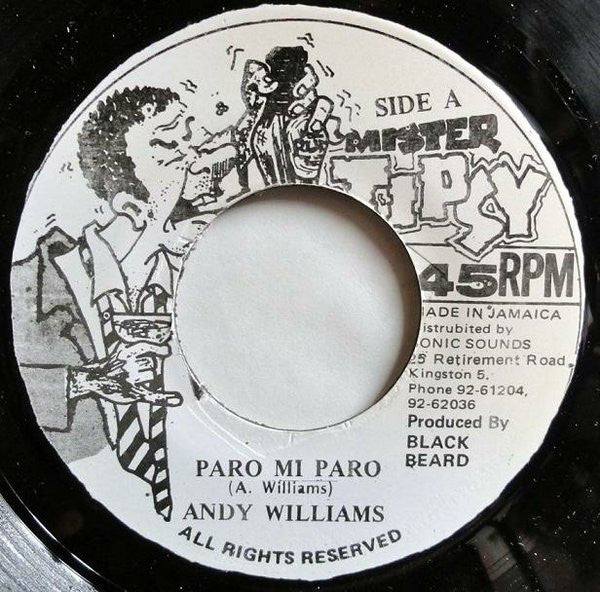 Andy Williams (7) : Paro Mi Paro (7")