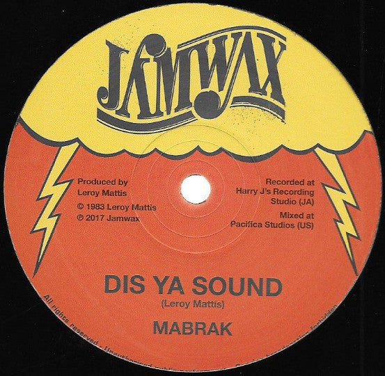 Mabrak : Dis Ya Sound (12", RE)