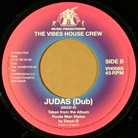 Dezzi D :  Judas (7", RP)