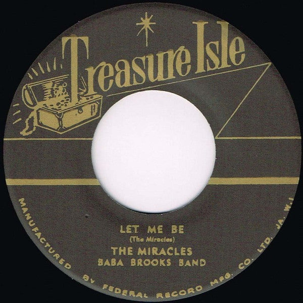 The Miracles (3), The Baba Brooks Band / The Baba Brooks Band : Let Me Be / Special Event (7", Ltd, RM)