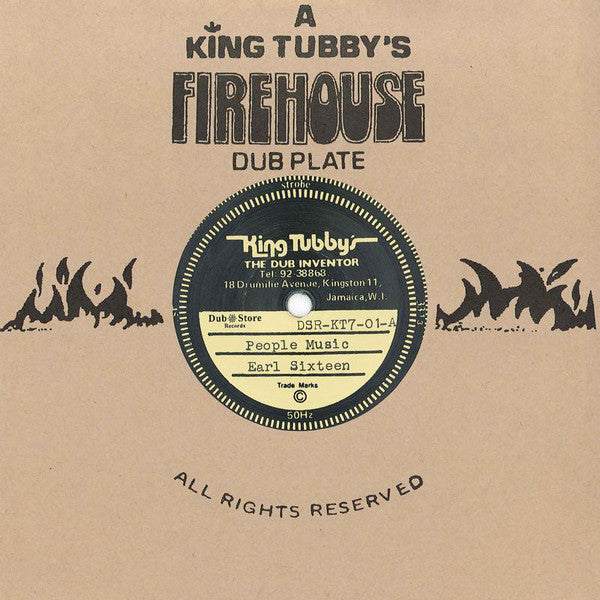 Earl Sixteen / King Tubby : People Music / Conquering Lion Version (7")