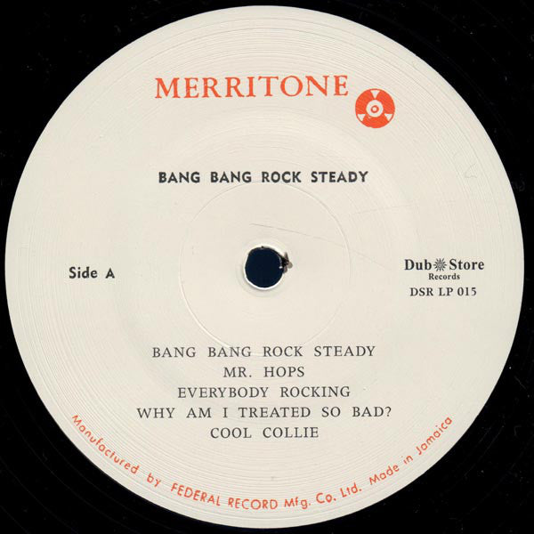 Various : Merritone Rock Steady 3: Bang Bang Rock Steady 1966-1968 (2xLP, Comp, Gat)