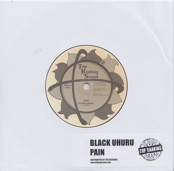 Black Uhuru : Pain (7", Single, RE)