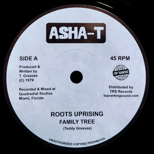 Roots Uprising : Family Tree (7", Single, RE)