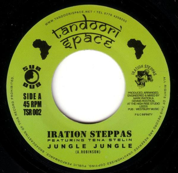 Iration Steppas Featuring Tena Stelin* : Jungle Jungle (7")