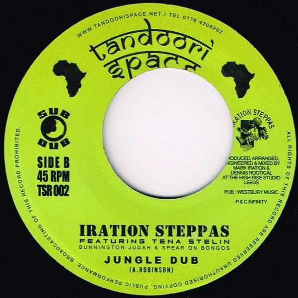 Iration Steppas Featuring Tena Stelin* : Jungle Jungle (7")