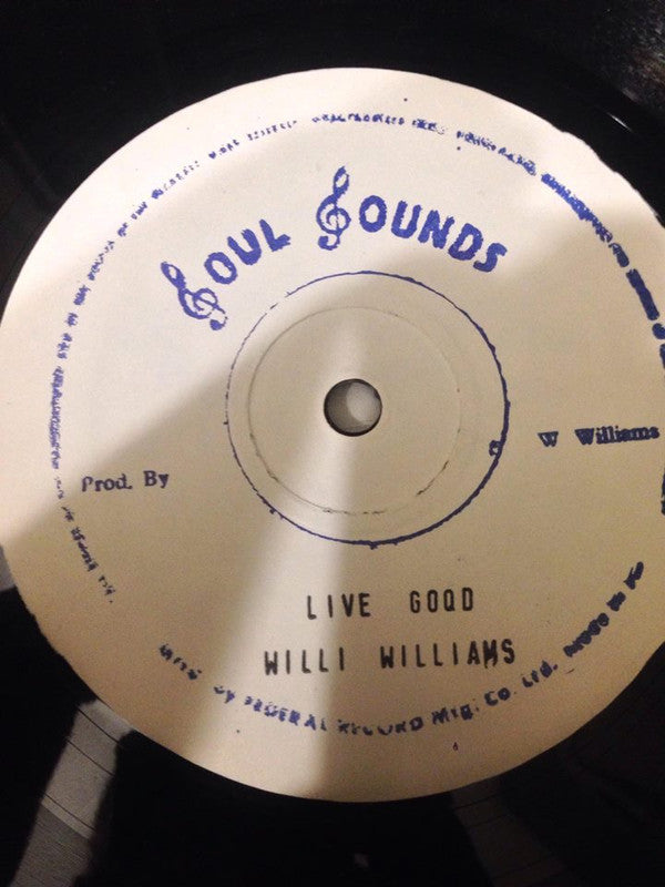 Willi Williams : Unification / Live Good (12", Single)