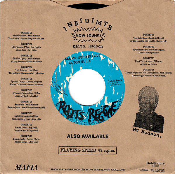 Augustus Pablo / Alton Ellis : Stabiliser / All We Need Is Love (7", Single, RE)