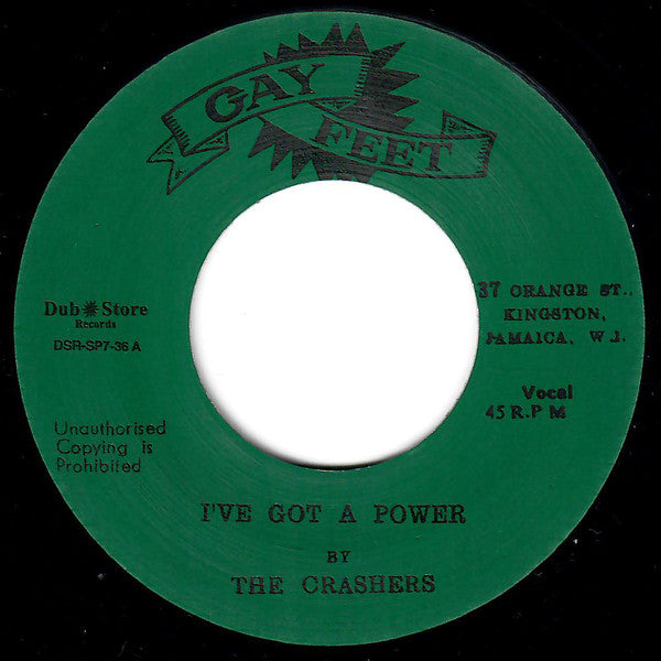 The Crashers / The Conquerors : I've Got A Power / Mr D.J. (7", Single, RE)