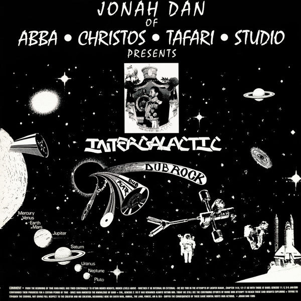 Jonah Dan : Intergalactic Dub Rock (LP, Album, RE)