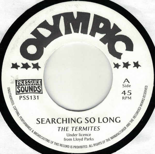 The Termites / Karl Bryan & The Carribeats : Searching So Long / Night Curfew (7", Single, RE)