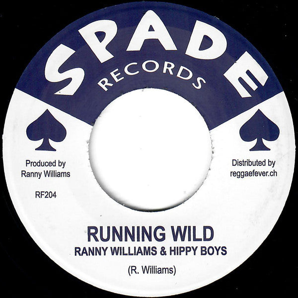 Nora Dean / Ranny Williams* & Hippy Boys* : Kiss Me Honey / Running Wild  (7", RE)