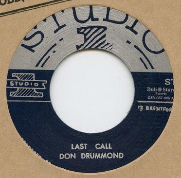 Don Drummond : Last Call (7", Single, RP)