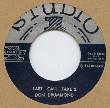 Don Drummond : Last Call (7", Single, RP)