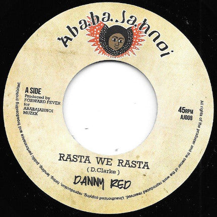 Danny Red / Forward Fever : Rasta We Rasta / Africa To Hollywood Dub (7", RE)