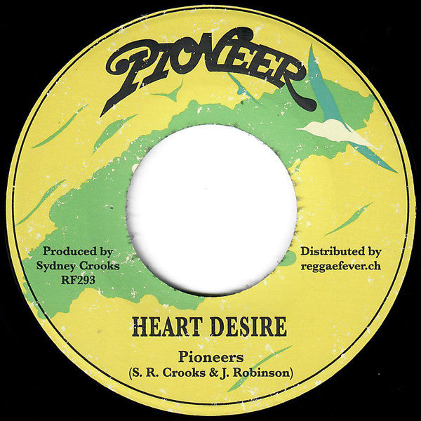 Alton Ellis / Pioneers* : Black Man's Pride / Heart Desire (7")