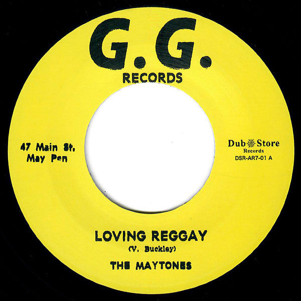 The Maytones / GG Rhythm Section : Loving Reggay / Rough Neck (7", Single, RE)