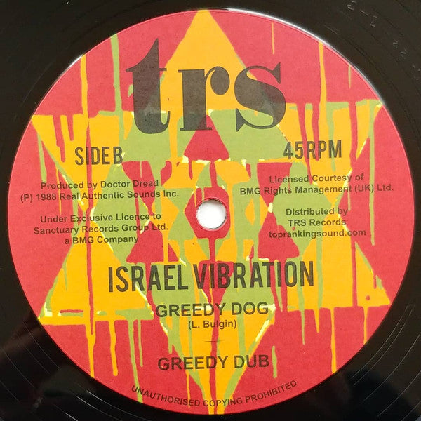 Israel Vibration : Middle East / Greedy Dog (12")