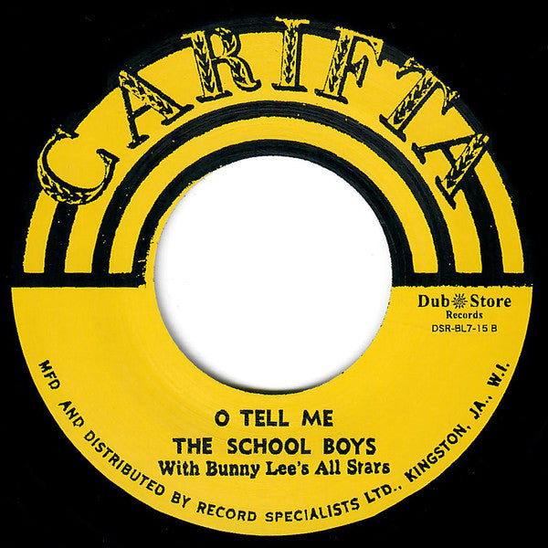 The School Boys* With Bunny Lee's All Stars* : Guilty Of Love (7", Single, RE)