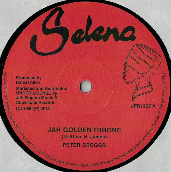 Peter Broggs / Dexter McKintyre : Jah Golden Throne/ 144,000 Saints (12", RE)