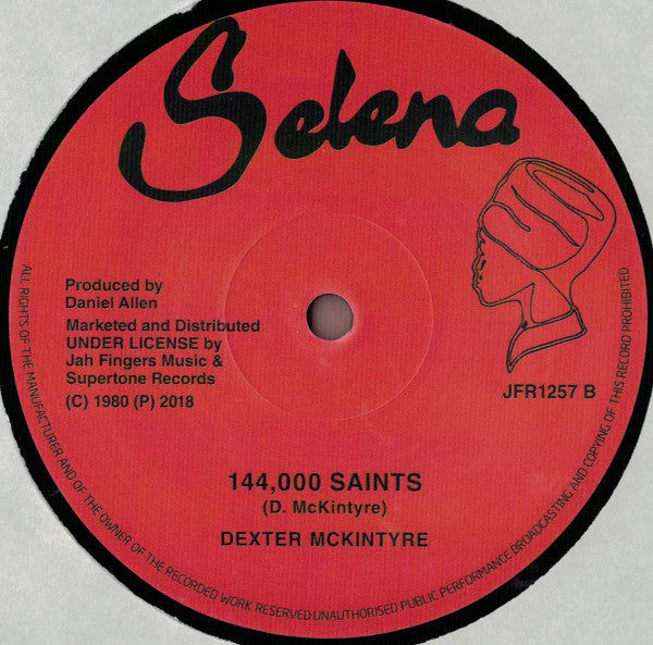 Peter Broggs / Dexter McKintyre : Jah Golden Throne/ 144,000 Saints (12", RE)