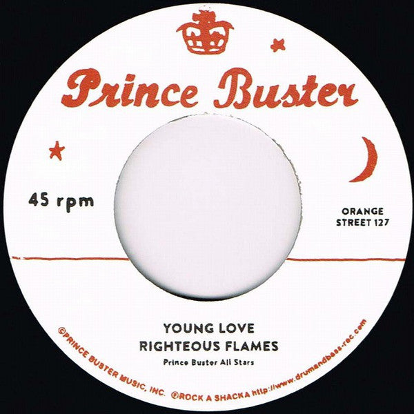 Prince Buster, Prince Buster's All Stars / The Righteous Flames, Prince Buster's All Stars : Let's Go To The Dance / Young Love (7")