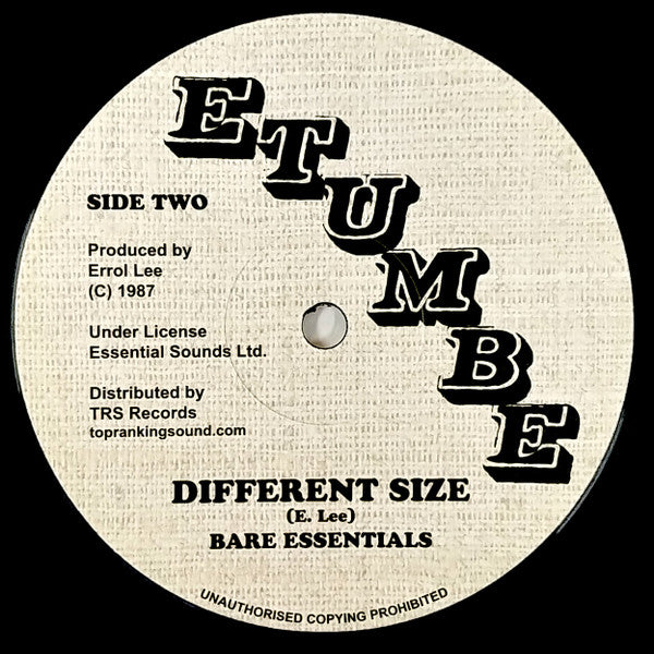 Bare Essentials : Miss Jamaica / Different Size (12")