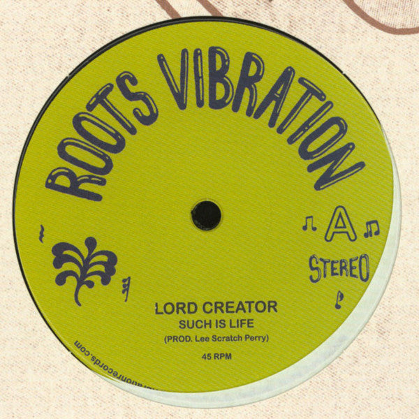 Lord Creator : Such Is Life (12", RE)