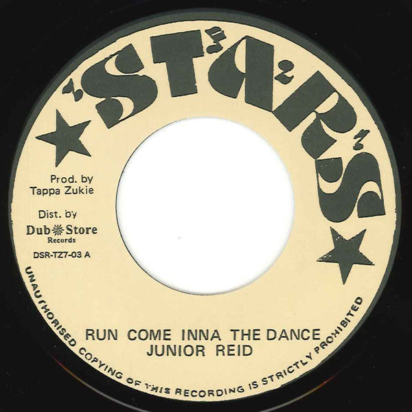 Junior Reid : Run Come Inna The Dance (7", Single, RE)