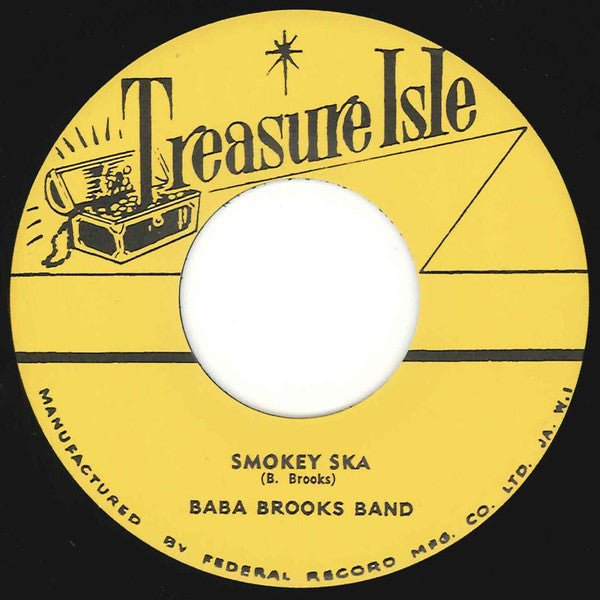 Eric "Monty" Morris / The Baba Brooks Band : Mama No Fret / Smokey Ska (7", Ltd, RM)