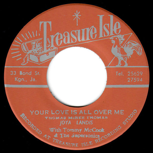 Joya Landis With Tommy McCook & The Supersonics : Angel Of The Morning / Your Love Is All Over Me (7", Ltd, RM)