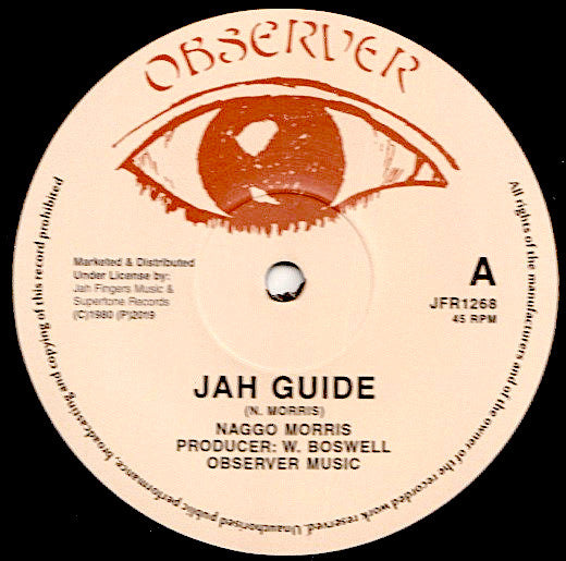 Naggo Morris : Jah Guide (12", RE)