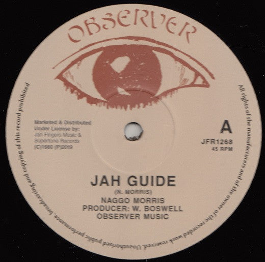 Naggo Morris : Jah Guide (12", RE)