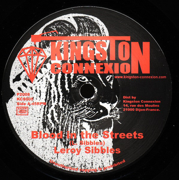 Leroy Sibbles : Blood In The Streets (7")