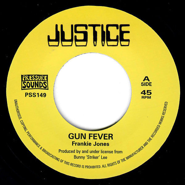 Frankie Jones (2) : Gun Fever (7", RE)