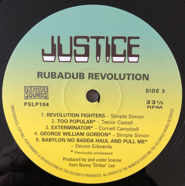 Various : Rubadub Revolution (2xLP, Comp)