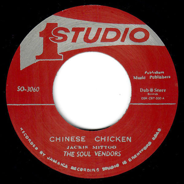 The Soul Vendors / Jackie Mittoo : Chinese Chicken / Put It On (7", Single, RE, RP)