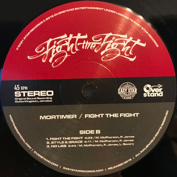 Mortimer (10) : Fight The Fight (12", EP)