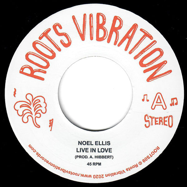 Noel Ellis : Live In Love (7", RE)