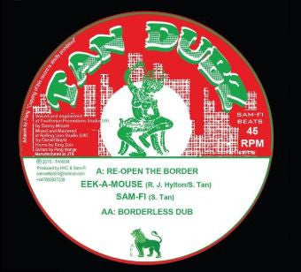 Eek-A-Mouse / King Zoïs : Re-open The Border / Cross Over Yonder (10", Ltd)