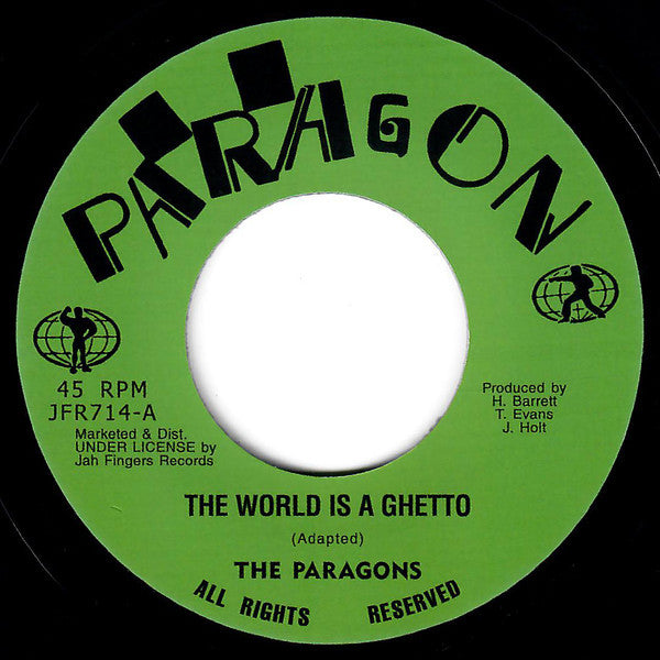 The Paragons : The World Is A Ghetto (7", RE)